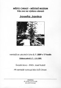 obrázek k akci Výstava obrazů Josef Janek