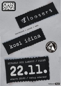 obrázek k akci Open Stage 2018 - Loosers & Kosi Idina