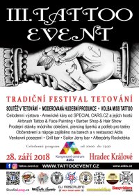 obrázek k akci Tattoo Event 2018 Hradec Králové