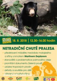 obrázek k akci Netradiční chutě pralesa v ZOO Ústí nad Labem