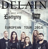 obrázek k akci Delain, Evergrey, Korba and The Lotus