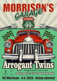 obrázek k akci Morrison´s Garage - Arrogant Twins // 15 let SKAntorSKA