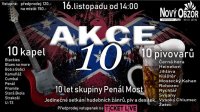 obrázek k akci Akce 10 - 10 let skupiny Penál - 10 kapel a 10 pivovarů