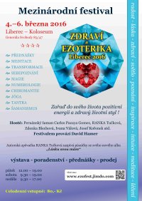 obrázek k akci Mezinárodní festival Zdraví a ezoterika Liberec 2016