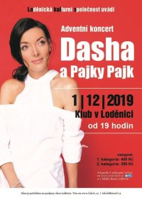 obrázek k akci Adventní koncert Dasha a Pajky Pajk Quintet