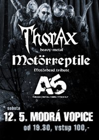 obrázek k akci Společné vystoupení Motörreptile Motörhead tribute a Thorax