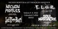obrázek k akci Necnon Mortuss & Let Them Burn mini tour 2022 jarní metal v Unleaded Coffee