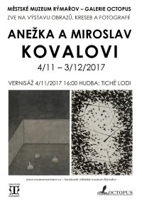 obrázek k akci Výstava Anežky a Miroslava Kovalových