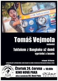 obrázek k akci Tomáš Vejmola- beseda s cestovatelem