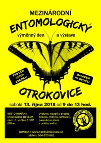 obrázek k akci Entomologická výstava v OTROKOVICÍCH, 13.10.2018