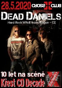 obrázek k akci Dead Daniels - křest CD Decade