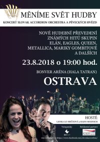 obrázek k akci Koncert Slovak accordion, Lenky Lo Hrůzovej a Rada Moznicha