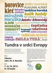 obrázek k akci Krkonoše - tundra v srdci Evropy - pozvánka do Liberce