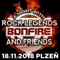 obrázek k akci BONFIRE & FRIENDS, A Night With Rock Legends