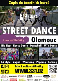 obrázek k akci Taneční kurzy street dance v Olomouci 2015/2016