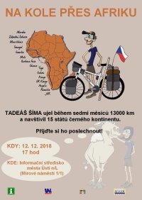 obrázek k akci Na kole přes Afriku