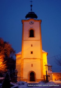 obrázek k akci Štědrovečerní troubení z věže kostela