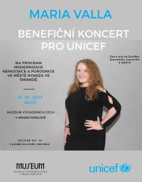 obrázek k akci Maria Valla: Benefiční koncert pro UNICEF
