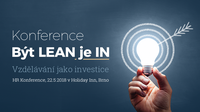 obrázek k akci Konference Být LEAN je IN Brno 2018