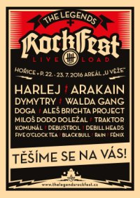 obrázek k akci The Legends Rock Fest 2016 (aneb Legendy ožívají)