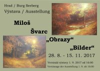 obrázek k akci 28. 8. – 15. 11. 2017 – HRAD SEEBERG – Výstava „Obrazy“ Miloš Švarc