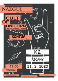 obrázek k akci Kontua + Cult of Unicorn + Nazgul