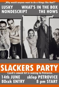 obrázek k akci Slackers party ve Sklepě
