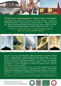obrázek k akci Výstava Václava Touška „Mozaika fotografických pohlednic Lidská místa“.