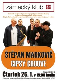 obrázek k akci Štěpán Markovič Gipsy Groove