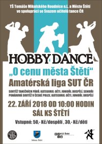 obrázek k akci O cenu města Štětí - amaterská liga SUT ČR Hobby Dance