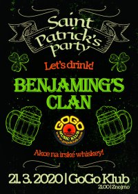 obrázek k akci St. Patrick's Party - Benjaming's Clan