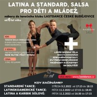 obrázek k akci latina a standard pro děti - taneční klub
