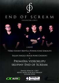 obrázek k akci Premiéra videoklipu kapely End of Scream