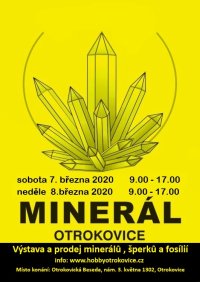 obrázek k akci Mineralogická výstava, Otrokovická Beseda, 7.-8.3.2020