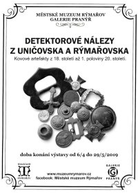 obrázek k akci Výstava Detektorové nálezy z Uničovska a Rýmařovska