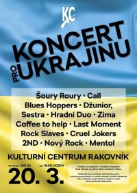 obrázek k akci Koncert na podporu Ukrajiny
