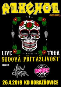 obrázek k akci SUDOVÁ PŘITAŽLIVOST LIVE TOUR 2019