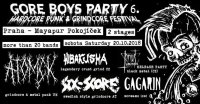 obrázek k akci GORE BOYS PARTY 6 (D.I.Y. HC-punk & grindcore festival)