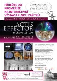obrázek k akci Výstava Actis Effector: podivuhodné světelné obrazy v Rotundě Květné zahrady