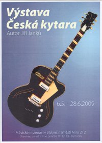 obrázek k akci Výstava - Česká kytara. Unikátní světová sbírka Jiřího Janků