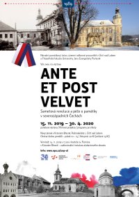 obrázek k akci ANTE ET POST VELVET – Sametová revoluce  a památky v severozápadních Čechách