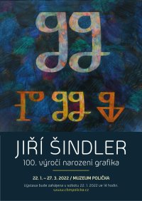 obrázek k akci Jiří Šindler – 100. výročí narození grafika