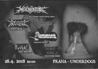 obrázek k akci Pravěk - Kruh krve: Necrobiotic (death metal BRA) + support