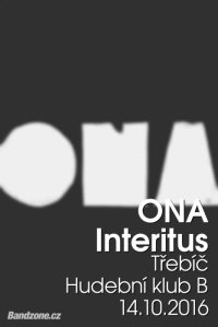 obrázek k akci ONA + INTERITUS + Eight GT Core - Třebíč - Stará radnice