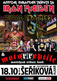 obrázek k akci Tribute to Iron Maiden, Blood Brothers, Plzeň