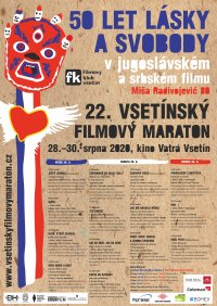 obrázek k akci Vsetínský filmový maraton - 50 let láska a svobody v jugoslávském a srbském filmu