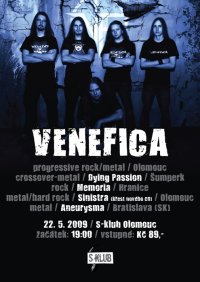 obrázek k akci VENEFICA, Dying Passion, Memoria, Sinistra, Aneurysma (SK)