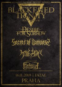 obrázek k akci Blackened Trinity Tour @ Fatal, Praha