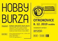 obrázek k akci Hobby burza Otrokovice, neděle 8.12.2019