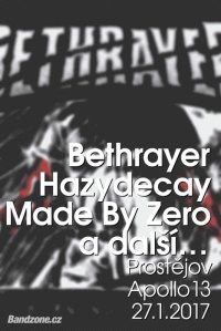 obrázek k akci Bethrayer, Hazydecay, Made By Zero, In Collapse
